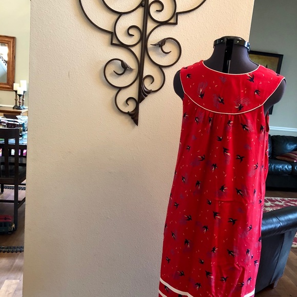 Anthropologie Bluebird Dress by EK Jam Factory XS - Picture 2 of 3